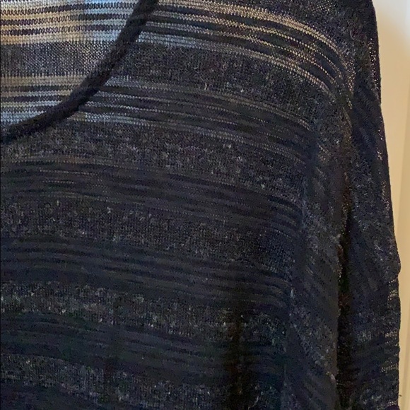 Black Sheer Sweater - Picture 2 of 5